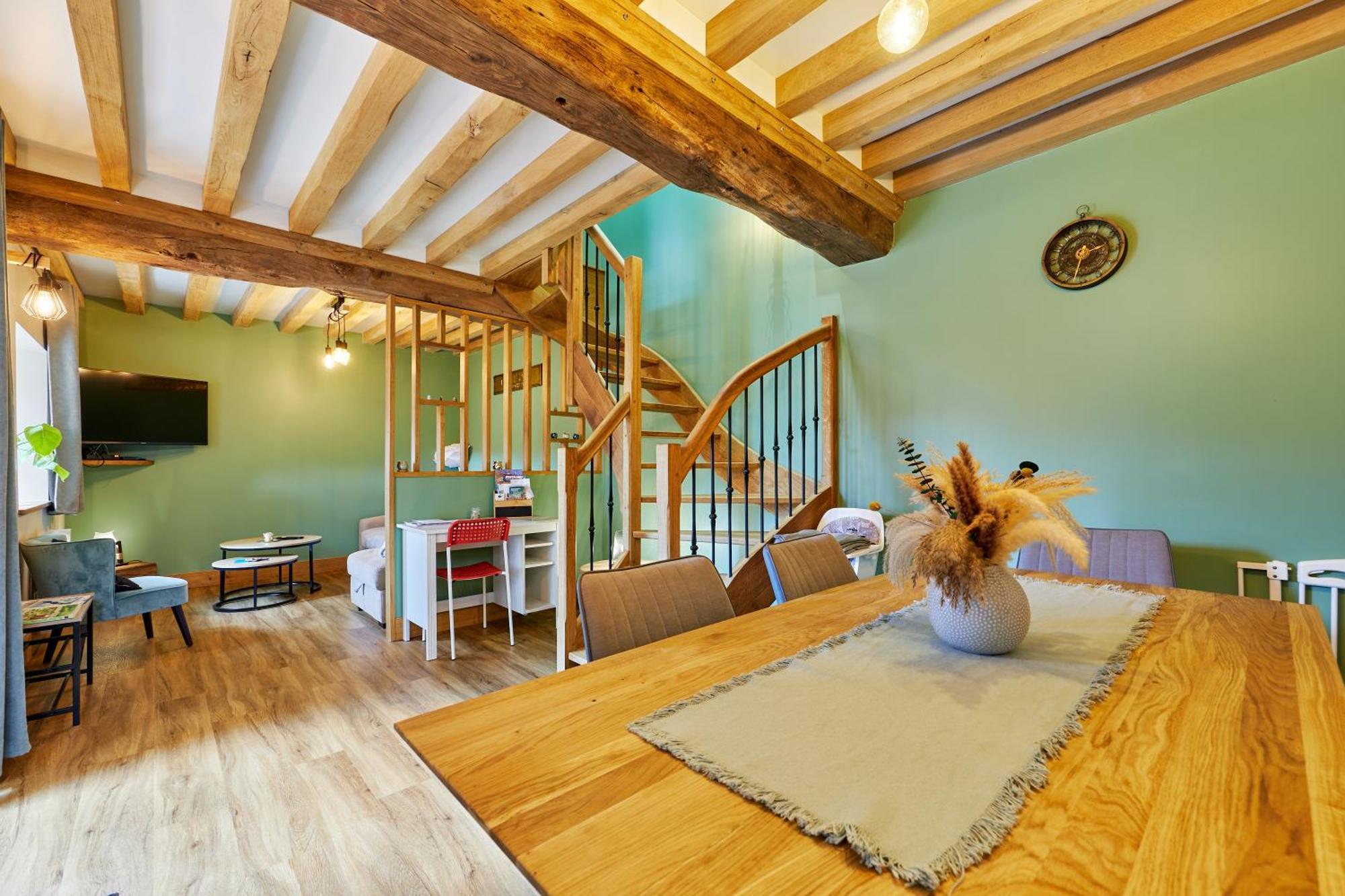 Le Refuge Des Hiboux - Charmante Maison Pour 6P Saint-Pierre-en-Auge Buitenkant foto
